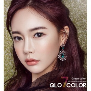 QLO 7 星空綠(月拋)